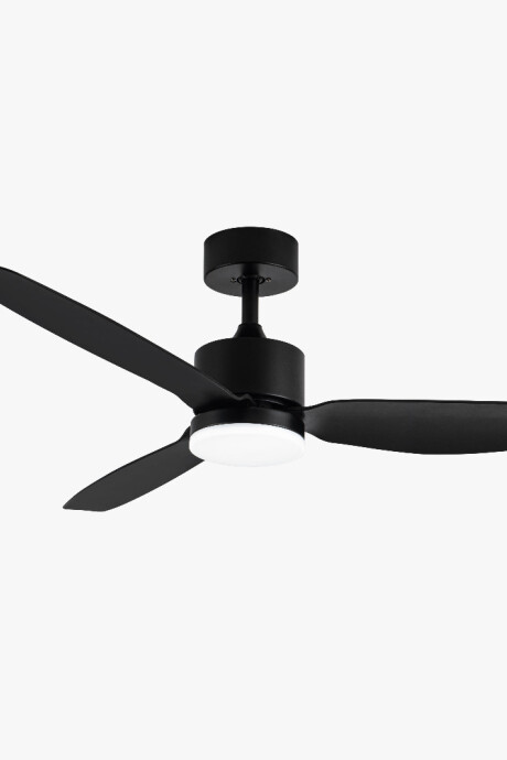 Ventilador De Techo Led 18watts Fría/cálida Función Inversa Negro
