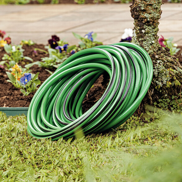 Manguera flex verde 1/2" (rollo 200mt.) -TRAMONTINA TN1830R