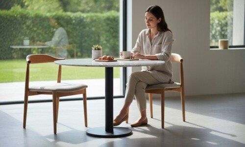 Base para mesa negra DTL01 74cm Base Para Mesa Negra Dtl01 74cm