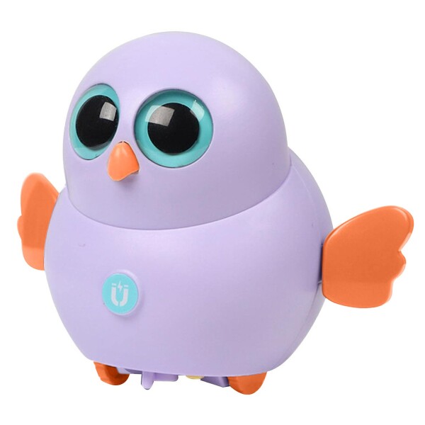 Juguete Interactivo Bebe Movimiento Caminante Pila Infantil Variante Color Violeta