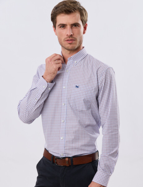 CAMISA CUADROS Azul