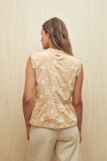 CAMISA HORTENSIA Caramelo