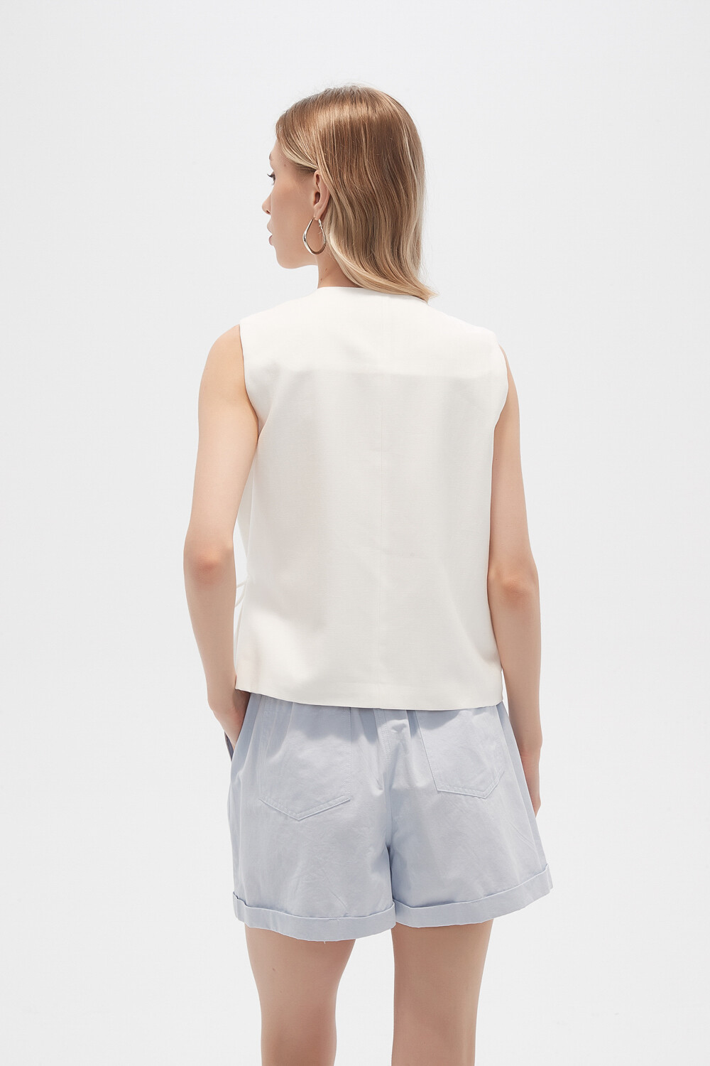 Chaleco Fusta Marfil / Off White