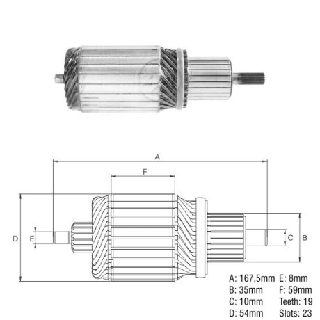 BOBINA ALTERNADOR ARRANQUE KIA BESTA N.DENSO 12V 23D19E167L 54EXT=IN.1040=ND.3080 ZM BOBINA ALTERNADOR ARRANQUE KIA BESTA N.DENSO 12V 23D19E167L 54EXT=IN.1040=ND.3080 ZM