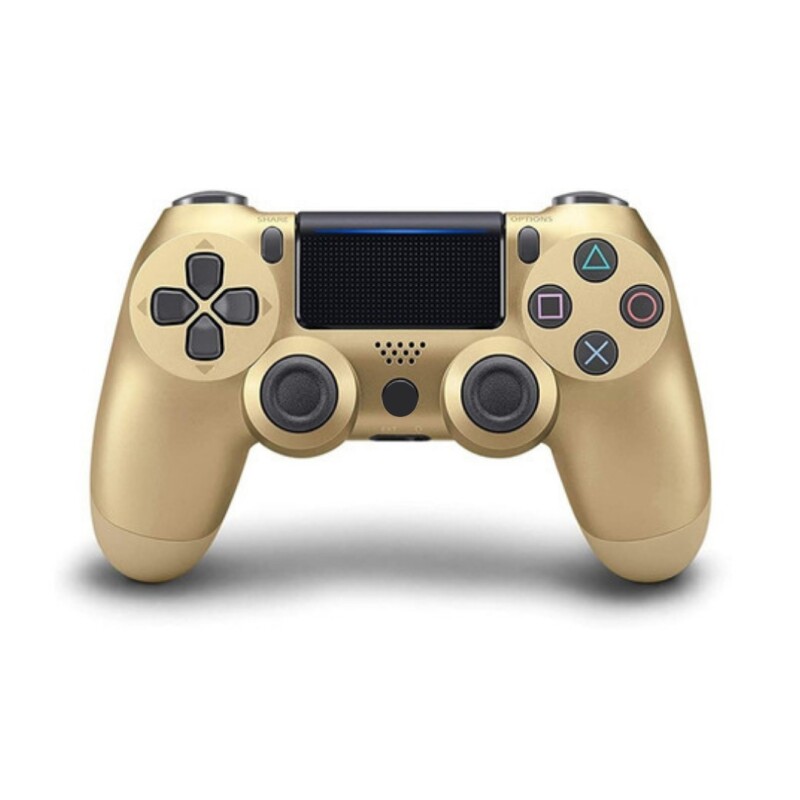 Joystick Inalámbrico Para PS4 y PC Dorado Joystick Inalámbrico Para PS4 y PC Dorado