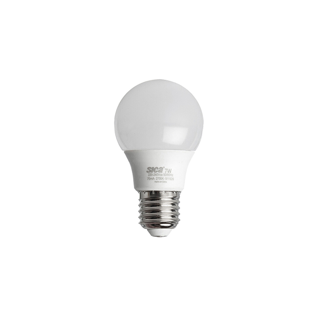 Lámpara LED tipo bulbo E27 220V 9W fría 6400K - SK2954 