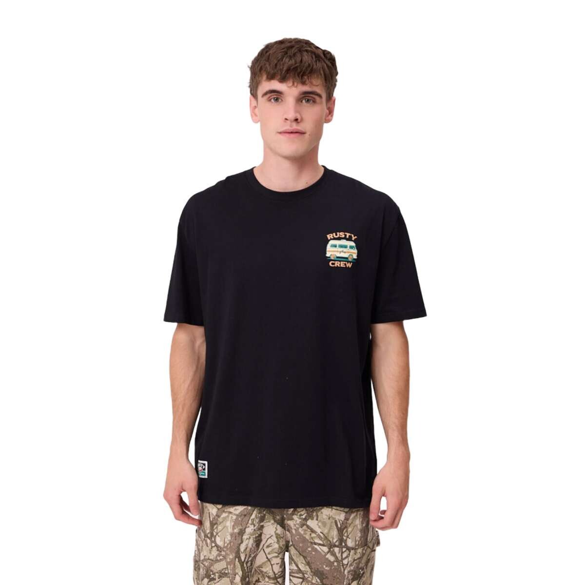 Remera Rusty Lungud - Negro 