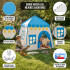 Carpa Casita Para Niños Chicos Casa Ventana Tipi Desarmable IMBACK Color Celeste Carpa Casita Para Niños Chicos Casa Ventana Tipi Desarmable IMBACK Color Celeste