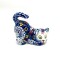 Gato de cerámica Azul