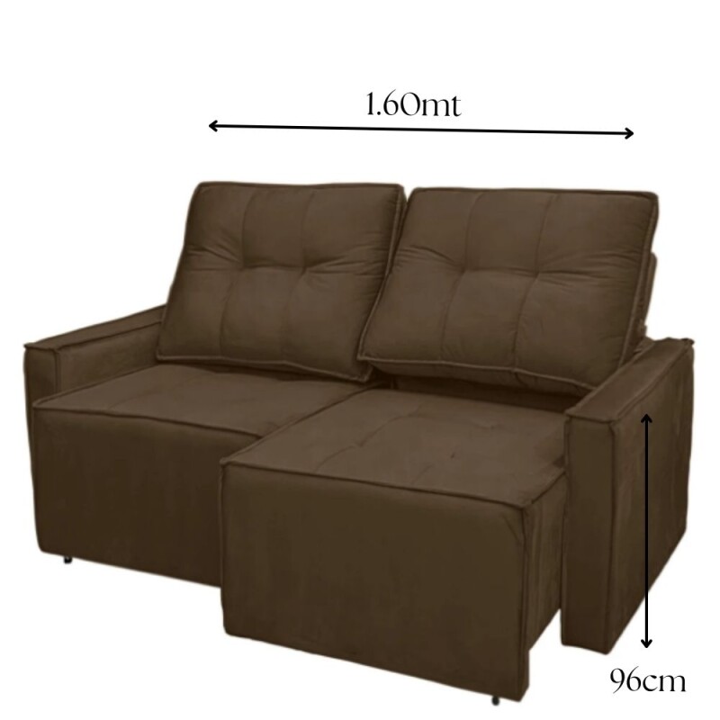 Sofá Moe Swede Chocolate