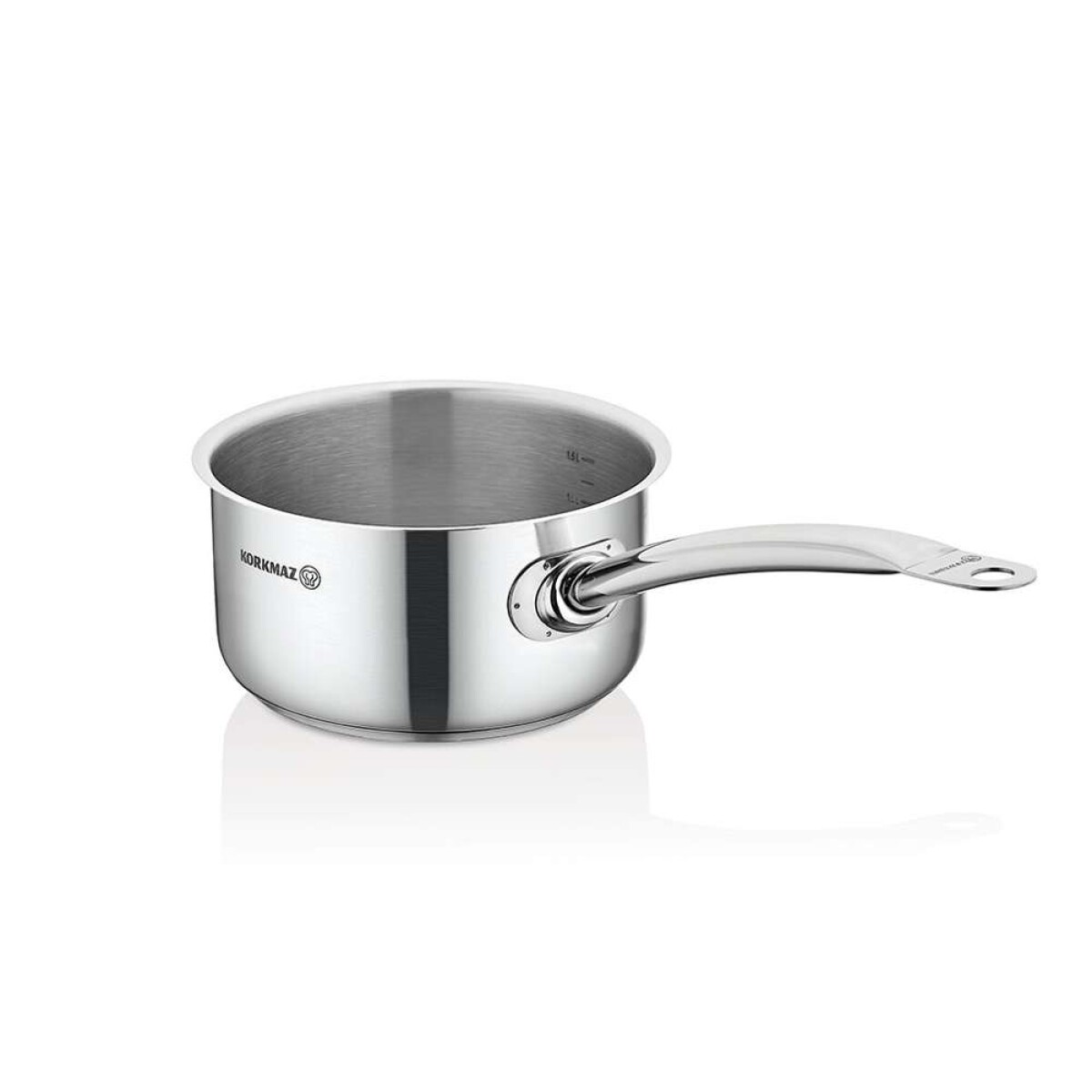 Cacerola 2Lts Acinox Gastro Korkmaz - 16X10Cm 