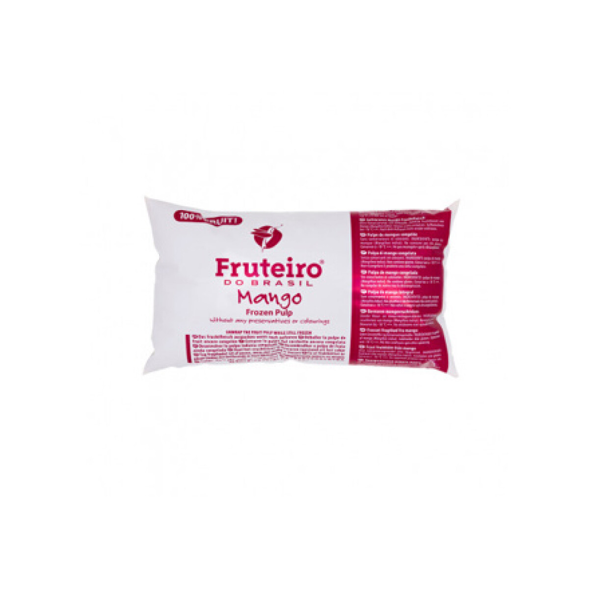 Pulpa De Mango 100% Natural - 1 Kg 