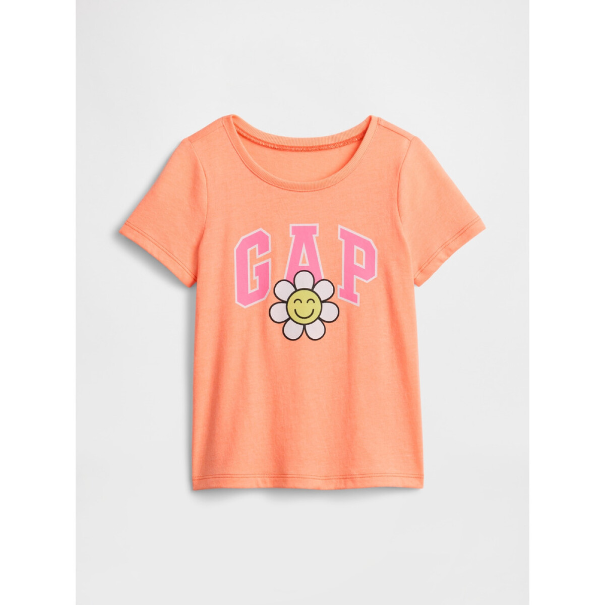 V-LOGO TEE - ORANGE KISS NEON 