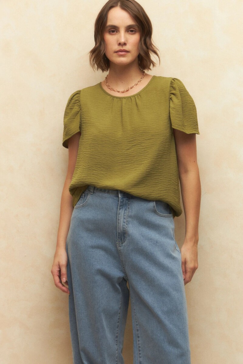 BLUZA ALLIE BUZIOS - VERDE 