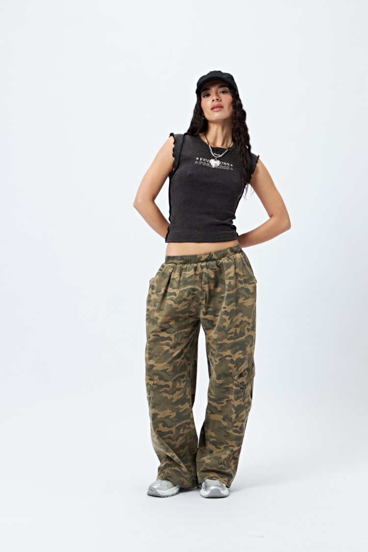 PANTALÓN HOSHI Verde Militar