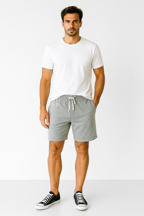 Short Shelagh Gris Melange Medio