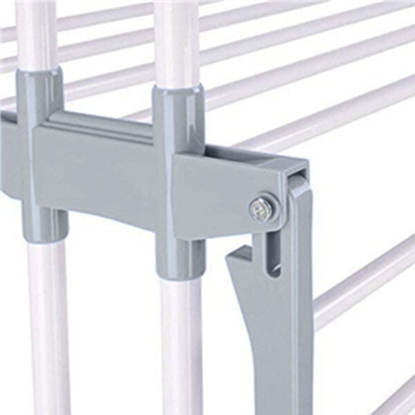 Tendedero Vertical Varillas Acero Plegable De 3 Niveles Tender Ropa Lavadero Metal De Pie 54x68x168 Cm Gris Tendedero Vertical Varillas Acero Plegable De 3 Niveles Tender Ropa Lavadero Metal De Pie 54x68x168 Cm Gris