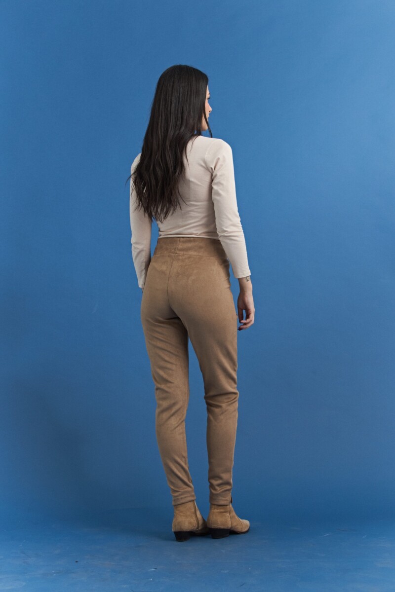 Legging toque gamuza TOSTADO