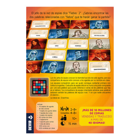 Juego de Mesa Código Secreto Devir 001