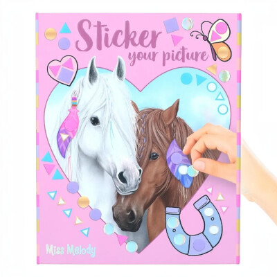 Cuaderno de Caballos Stickers Miss Melody Top Model Cuaderno de Caballos Stickers Miss Melody Top Model