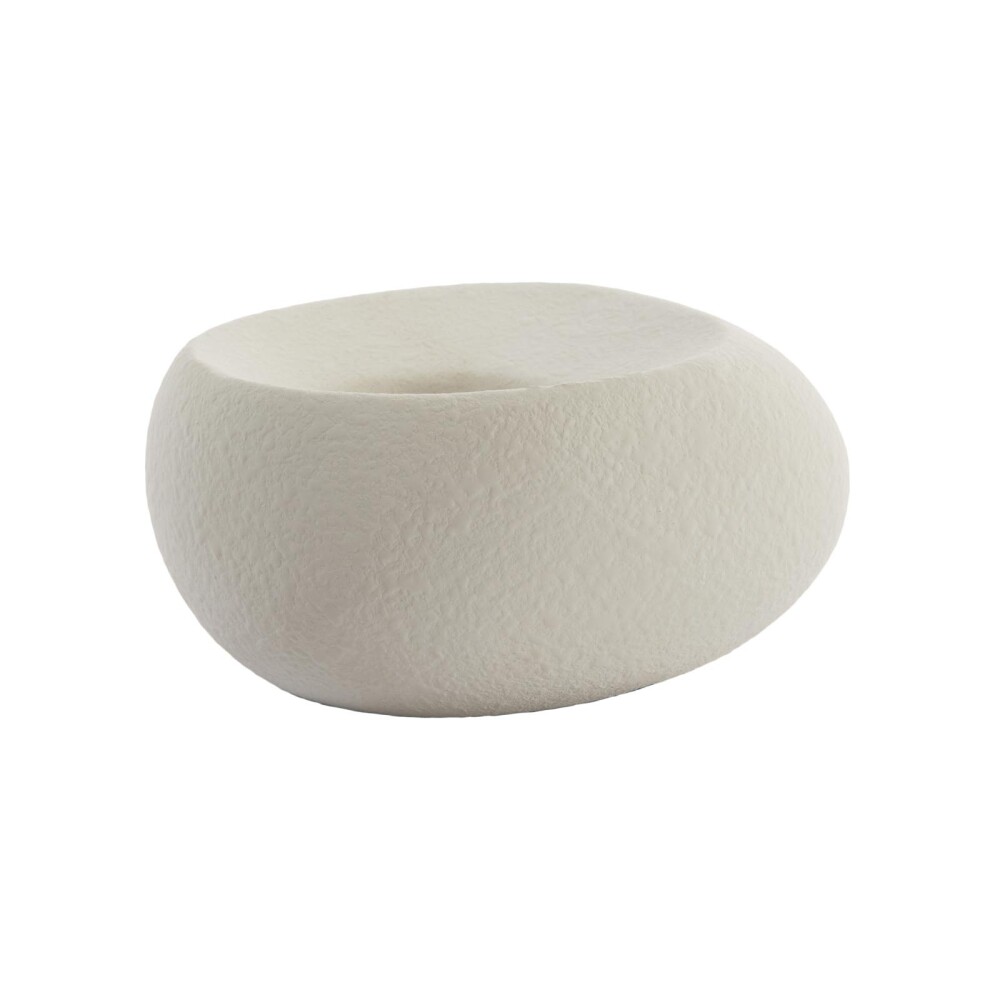CANDELABRO SMALL CERAMICA NATURAL-BEIGE ALKA