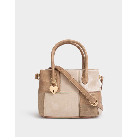 Cartera City Patchwork Marron Carey
