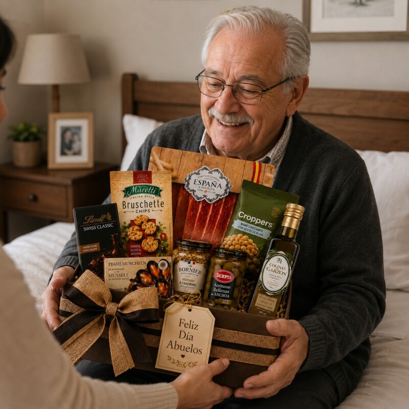 Gran Canasta Gourmet Feliz Día Abuelos Gran Canasta Gourmet Feliz Día Abuelos