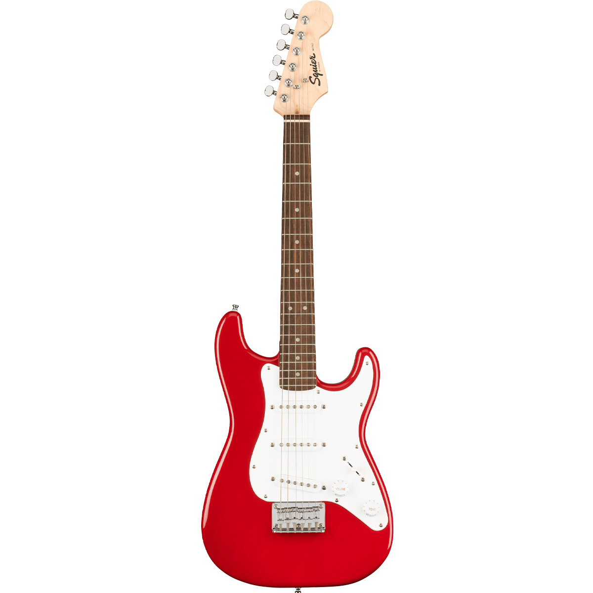 Guitarra Eléctrica Squier Mini Strat Lrl Rojo 
