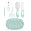 Set cuidados higiene clasico neccesaire BUBA verde agua