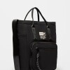 Bolso Al Hombro Forest en Nylon Negro