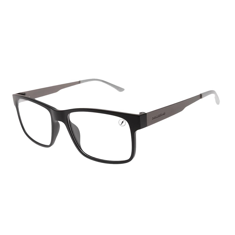 Lentes De Vista Chilli Beans Cuadrado - Hombre Negro/Ónix
