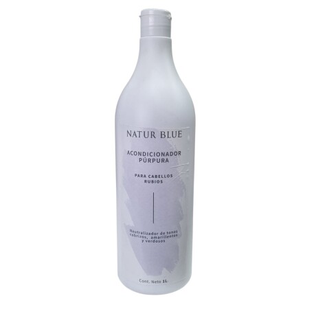 Acondicionador Púrpura para Rubios NATUR BLUE 1 L