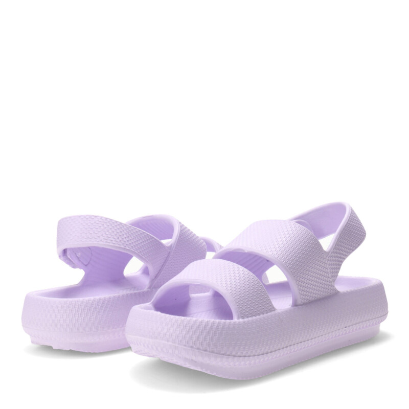 Sandalias de Niña MINI Miss Carol DALLAS de goma Lila