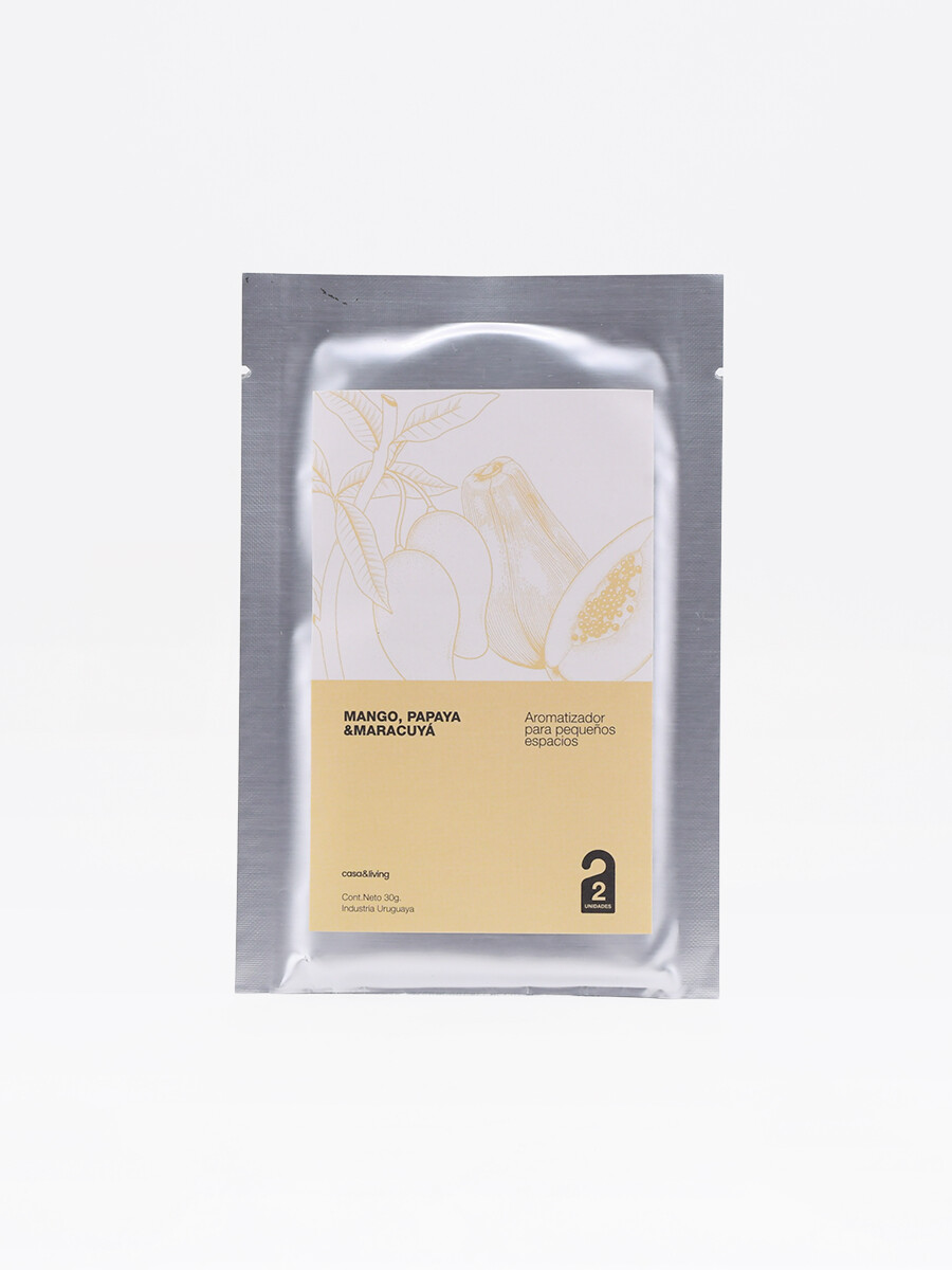 PERCHA CON AROMA X2 - MULTICOLOR 