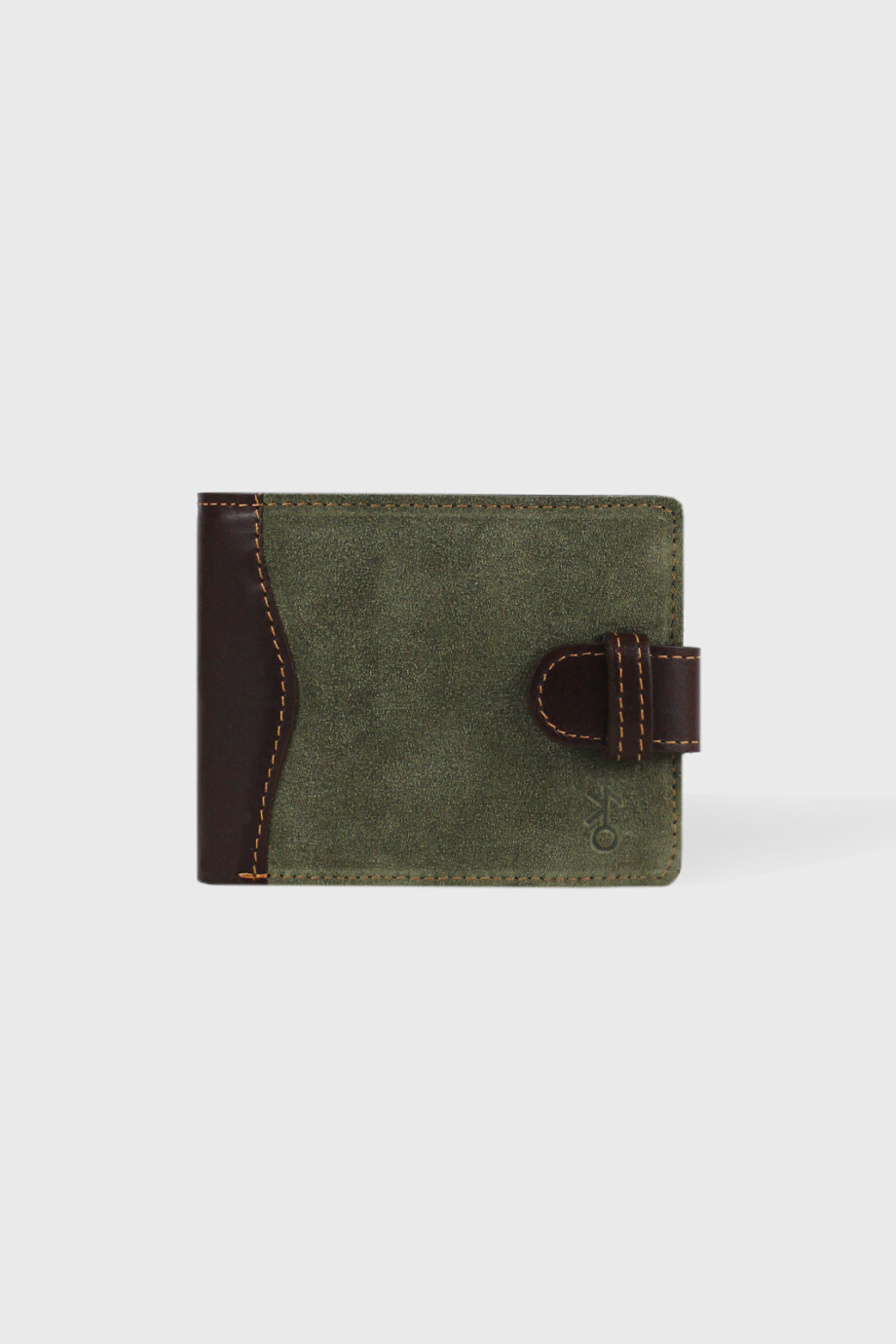 Billetera Jacinto con Pasador Verde