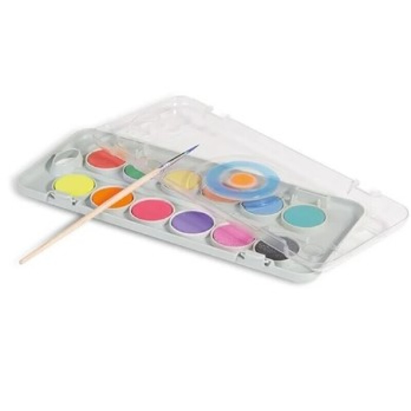 Primo acuarela x12 8 metalizada y 4 fluo Primo Acuarela X12 8 Metalizada Y 4 Fluo