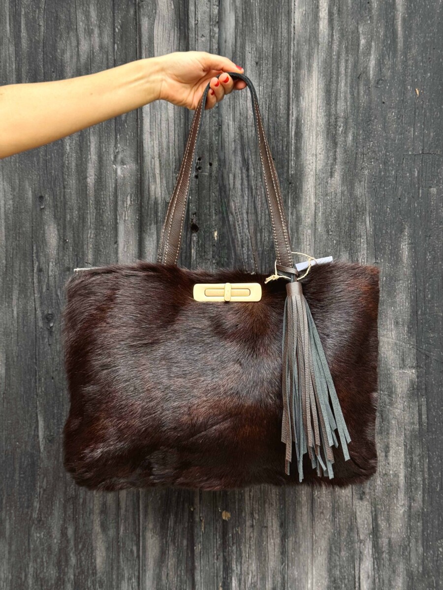 Cartera Madison Piel - Marron 