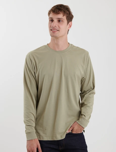 520682 T-SHIRT HARRINGTON LABEL Verde