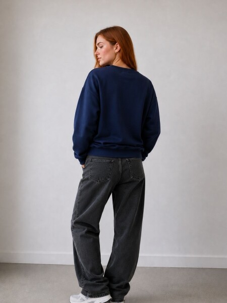 BUZO SLOWLY 8684 AZUL