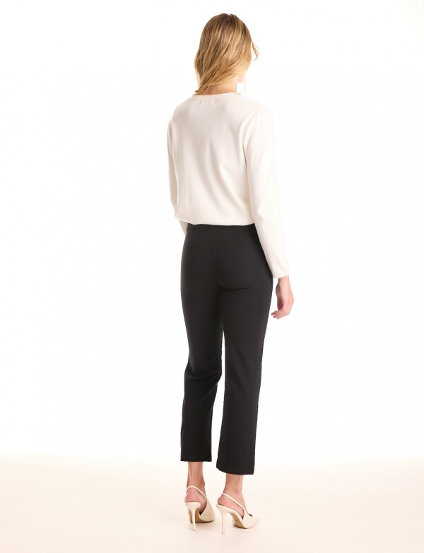 Pantalon Cigarette NEGRO