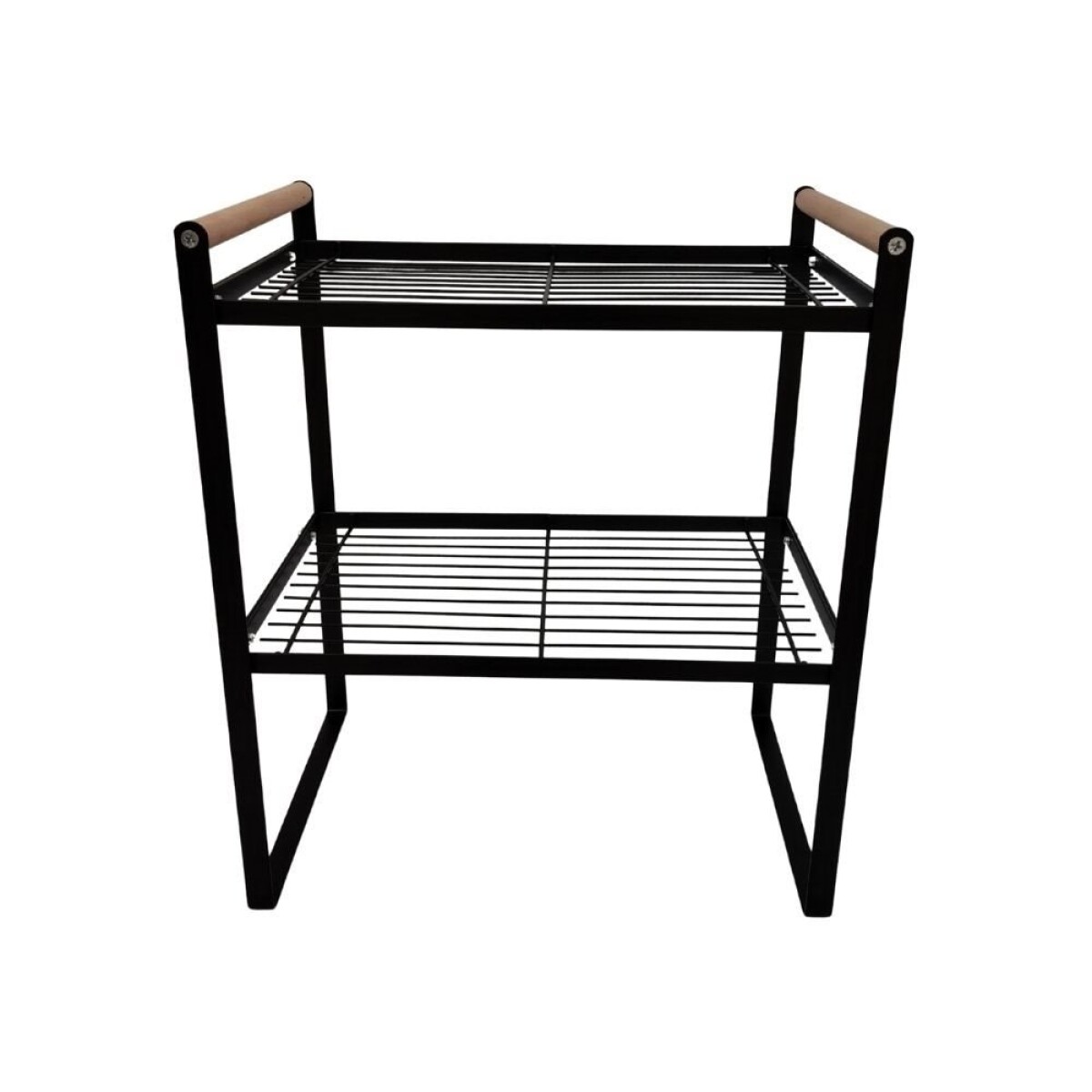 ESTANTE ORGANIZADOR 2 NIVELES 33x21x37CM HASTA 15KG MADERA/METAL 