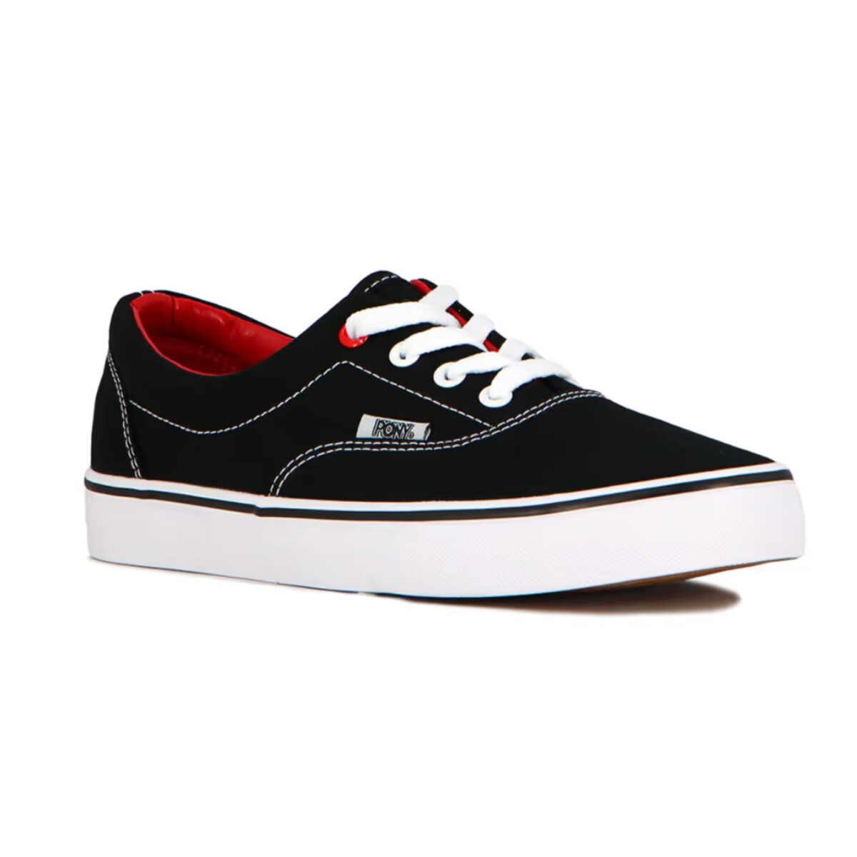 Championes Pony Soho casual tela-lona - Negro 