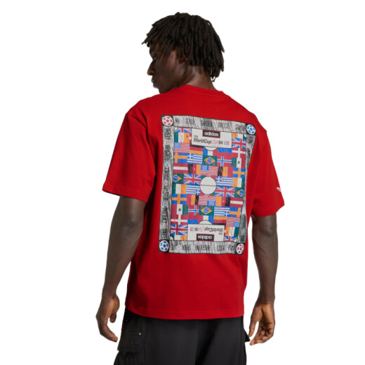 Remera Adidas Flag Gfx - Rojo Remera Adidas Flag Gfx - Rojo
