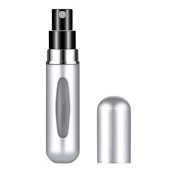 Mini Botella Atomizadora De Perfume Portátil Recargable X2 Color Variante Gris