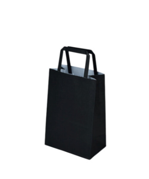 Bolsa lisa acuario 14x08x20 cm NEGRO