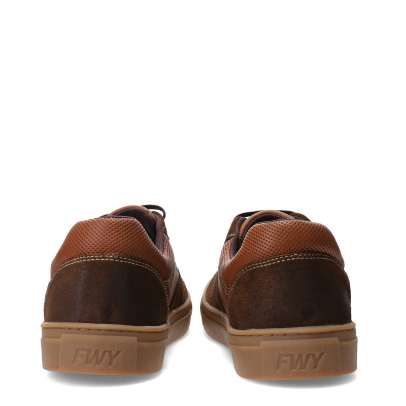 Zapato de Hombre Freeway Casual Box Marrón Coñac