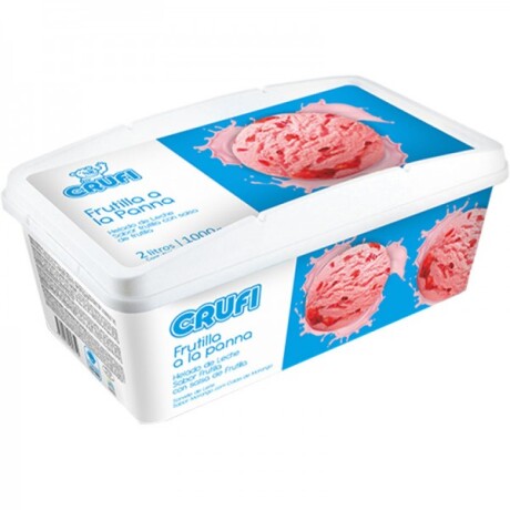 HELADO FRUTILLA A LA PANNA 2LT CRUFI HELADO FRUTILLA A LA PANNA 2LT CRUFI