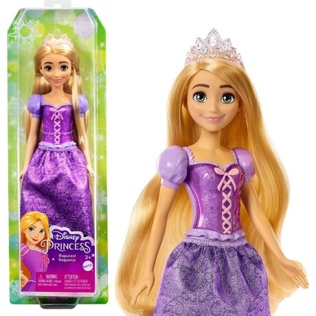 Muñeca Disney Princesas y Falda con Brillos 30CM RAPUNZEL