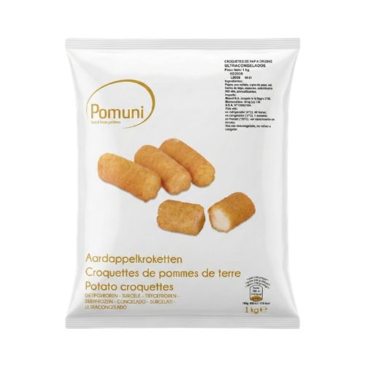 Croqueta de Papa Pomuni - 1 kg 