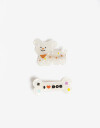 Horquillas con Accesorios Animales Set De Hebillas De Acrílico - Blanco Crudo